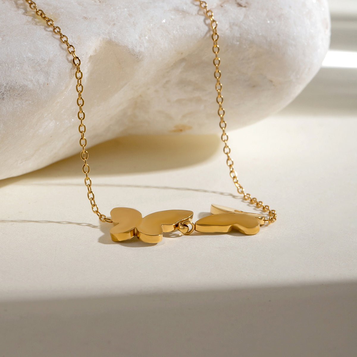 Butterfly Fluttering Premium Bracelet - 18K Gold Plated
