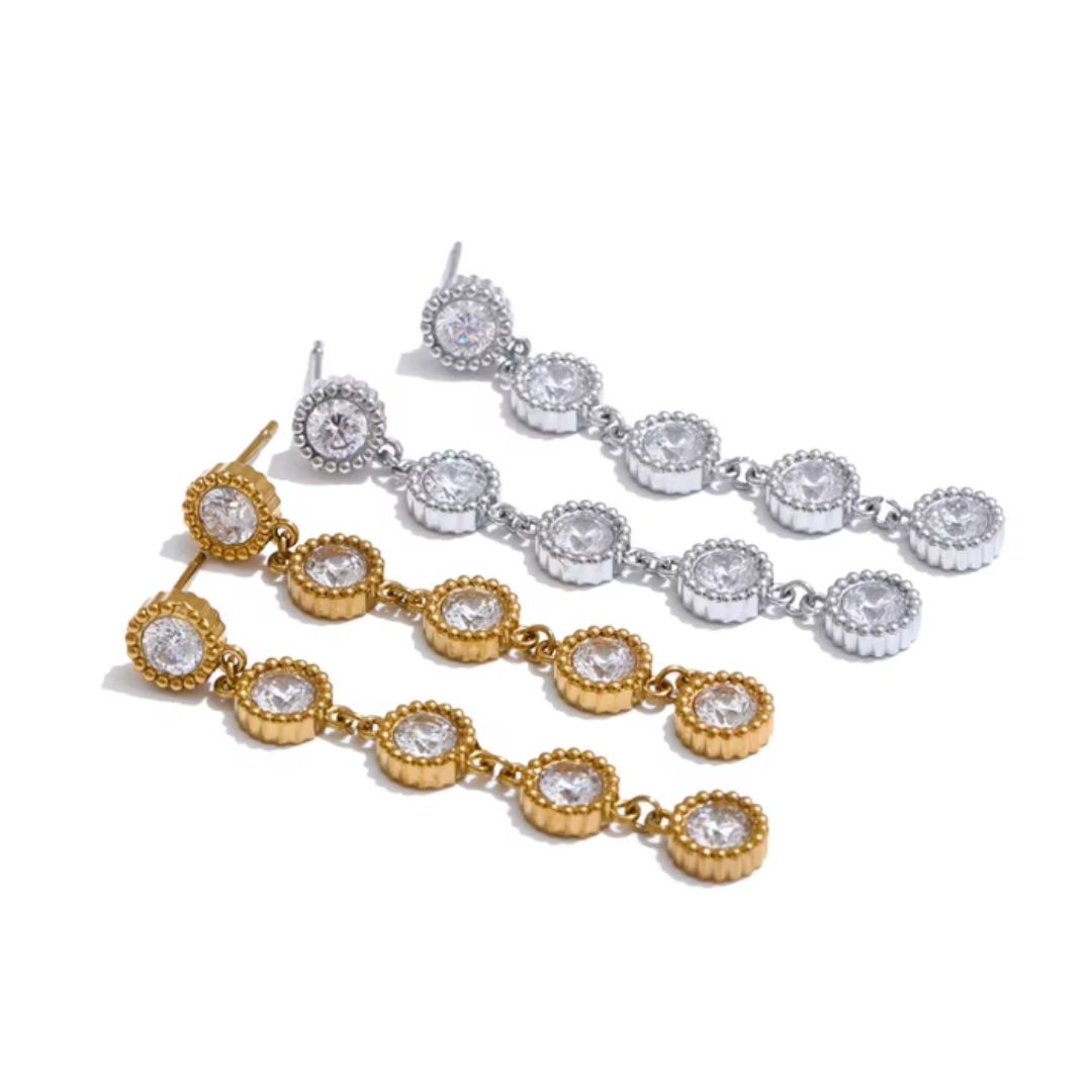 Lumi Premium Earrings - 18K Gold Plated