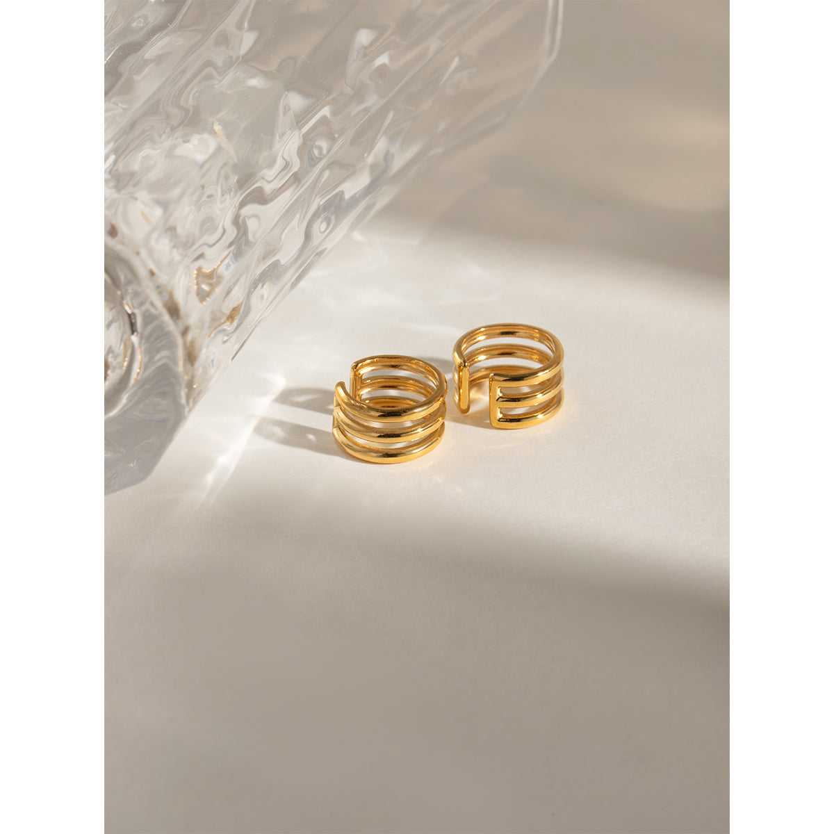 Lilo Premium Earcuffs - 18K Gold Plated