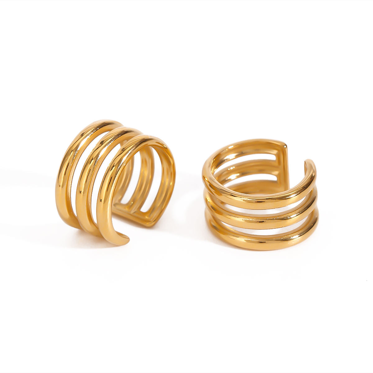 Lilo Premium Earcuffs - 18K Gold Plated
