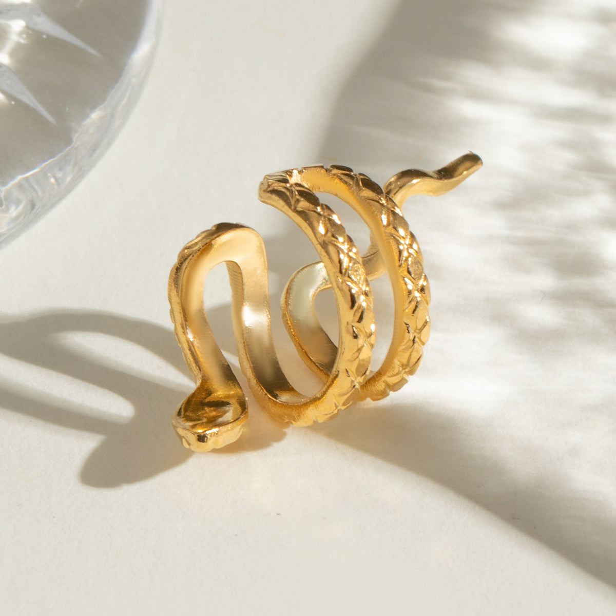 Serpanti Premium Earcuffs - 18K Gold Plated