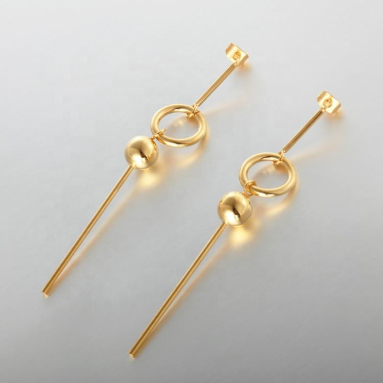 Spheralis Designer Premium Earrings - 18K Gold Plated