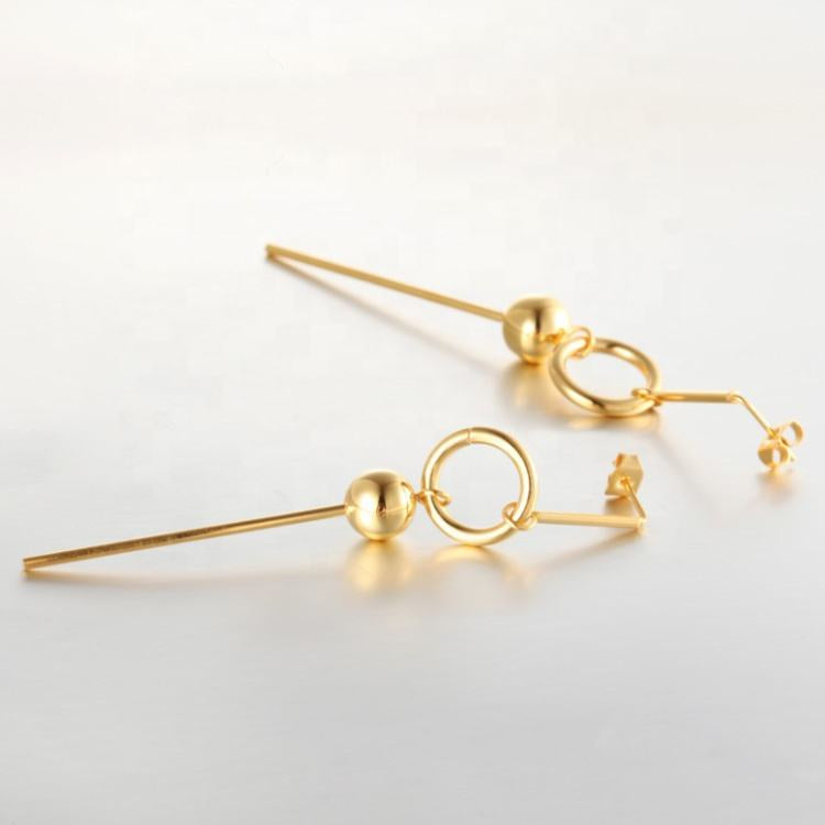 Spheralis Designer Premium Earrings - 18K Gold Plated