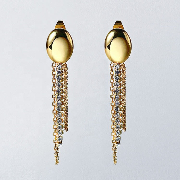 Astralis Designer Premium Earrings - 18K Gold Plated