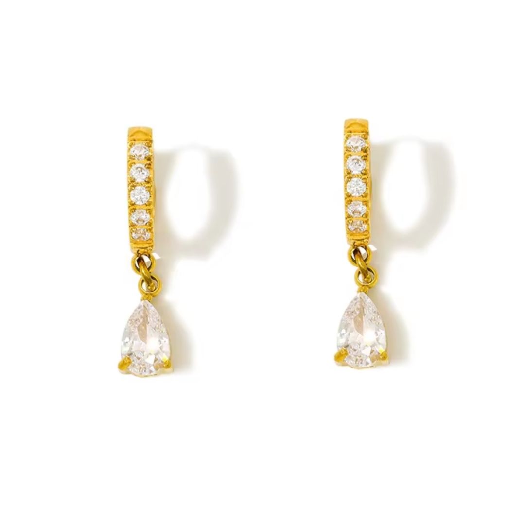 Navi Hoop Premium Earrings - 18K Gold Plated