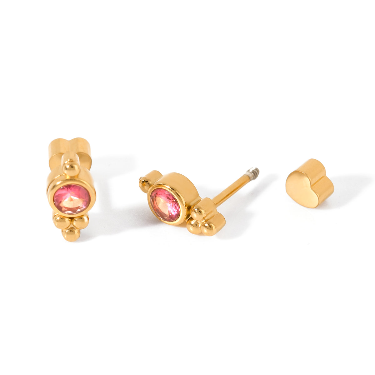 Nomi Classic Hoops Set Premium Earrings - 18K Gold Plated