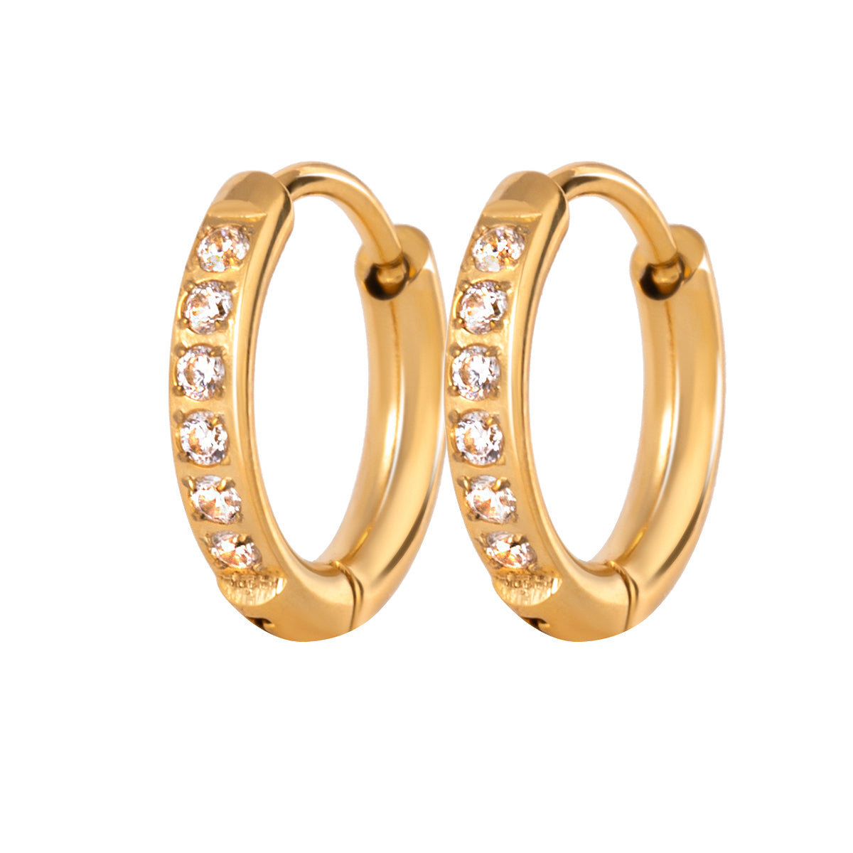 Nomi Classic Hoops Set Premium Earrings - 18K Gold Plated