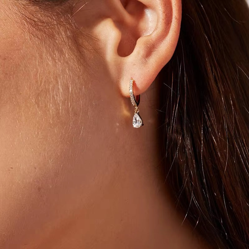 Navi Hoop Premium Earrings - 18K Gold Plated