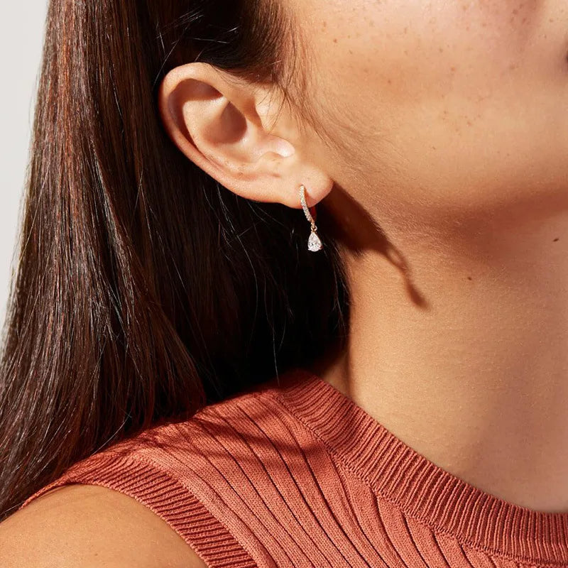 Navi Hoop Premium Earrings - 18K Gold Plated