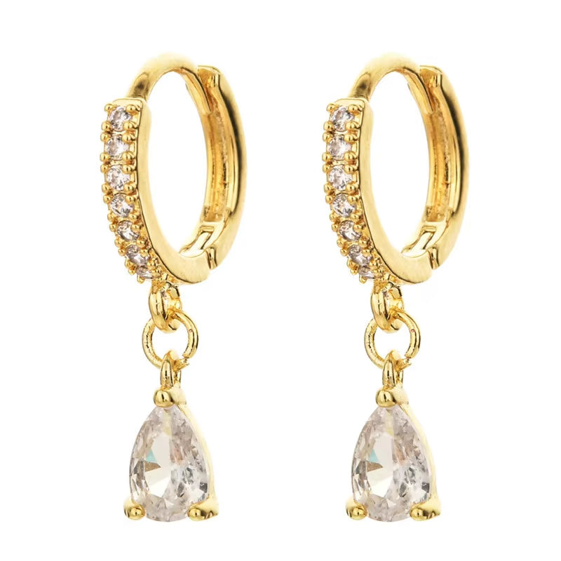 Navi Hoop Premium Earrings - 18K Gold Plated