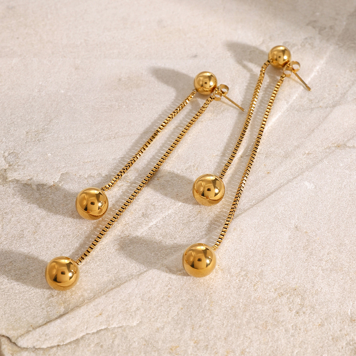 Alai Dangler Premium Earrings - 18K Gold Plated