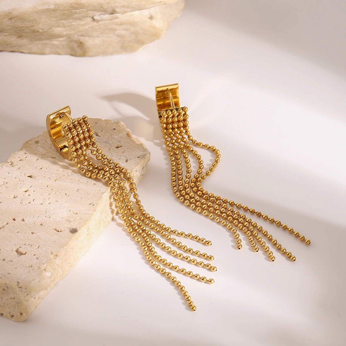 Lyra Premium Earrings - 18K Gold Plated