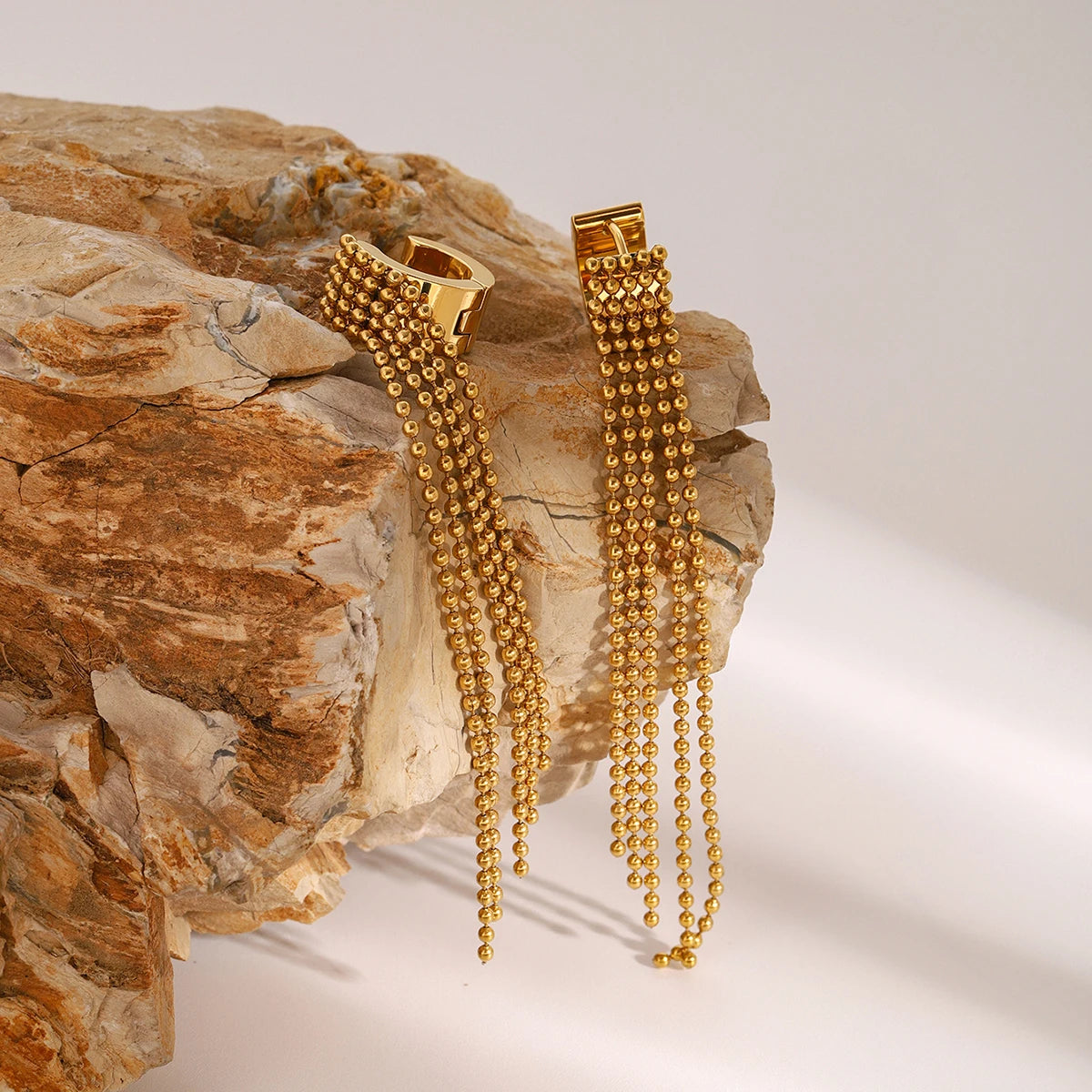 Lyra Premium Earrings - 18K Gold Plated