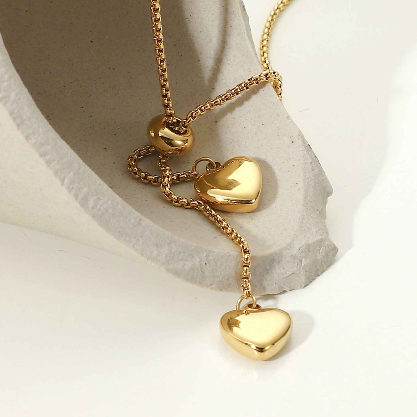 Heart & Soul Premium Necklace - 18K Gold Plated