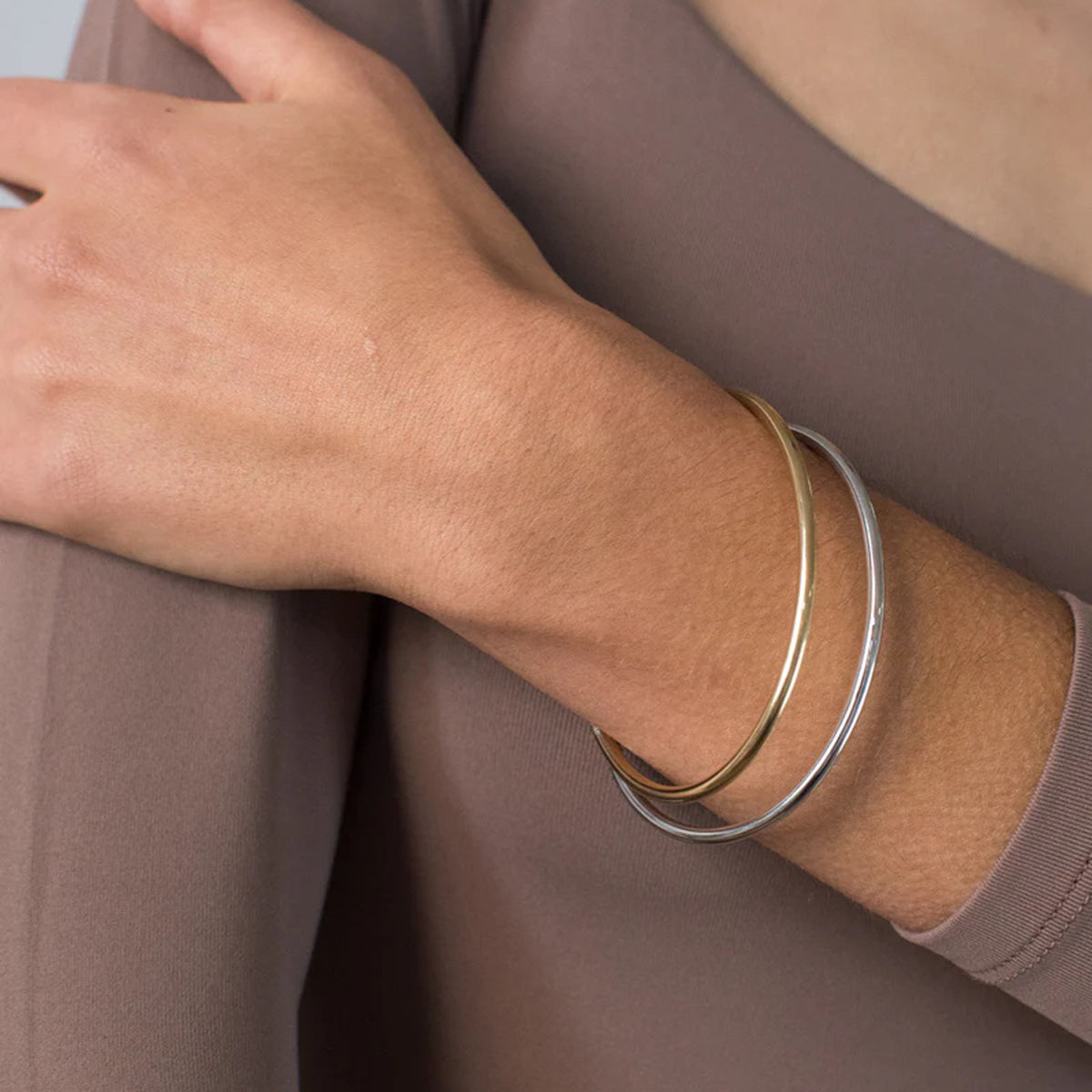 Classic Bangles Set Premium Bracelet - 18K Gold Plated