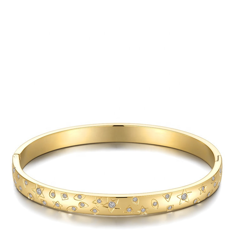 Starry Designer Premium Bracelet - 18K Gold Plated