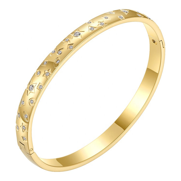 Starry Designer Premium Bracelet - 18K Gold Plated