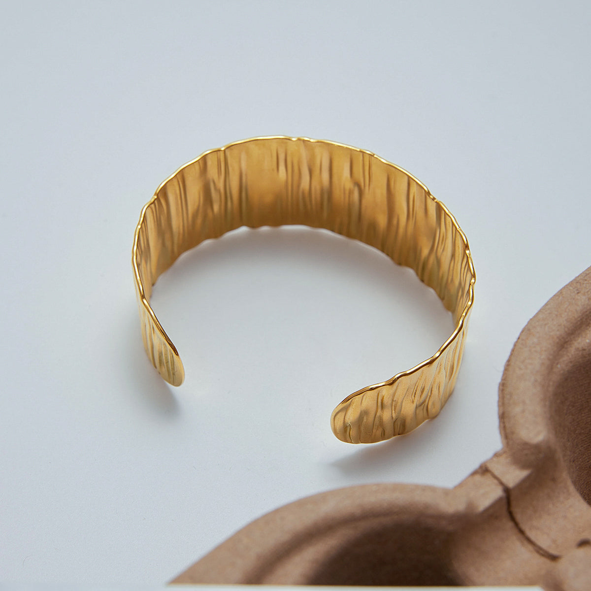 Celine Premium Cuff Bracelet - 18K Gold Plated