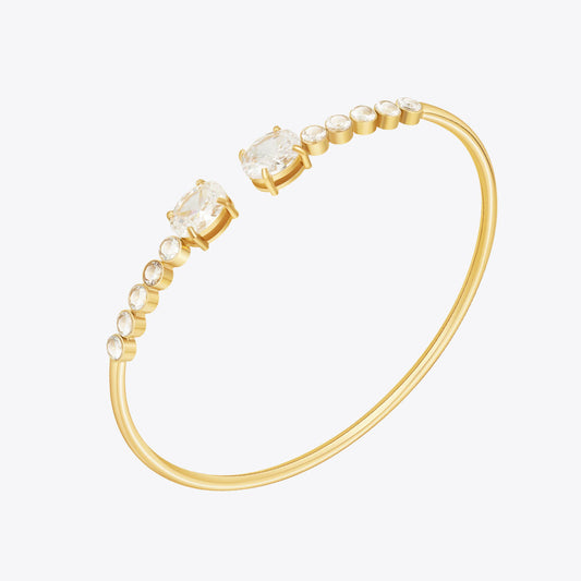 Radiant Designer Premium Cuff - 18K Gold Plated