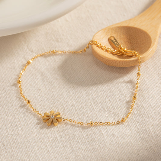 Sira Flora Premium Bracelet - 18K Gold Plated
