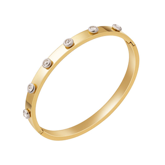 Orbit Designer Premium Bracelet - 18K Gold Plated