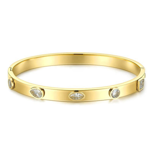 Lua Designer Premium Bracelet - 18K Gold Plated