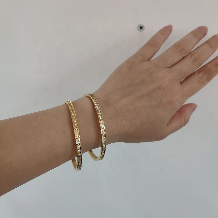 Gilded Designer Premium Bracelet - 18K Gold Plated