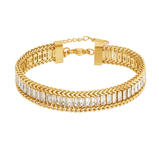 Honeywoven Designer Premium Bracelet - 18K Gold Plated