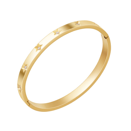 Starry Designer Premium Bracelet - 18K Gold Plated