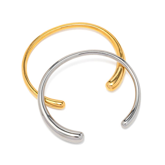 Mari Cuff Premium Bracelet - 18K Gold Plated