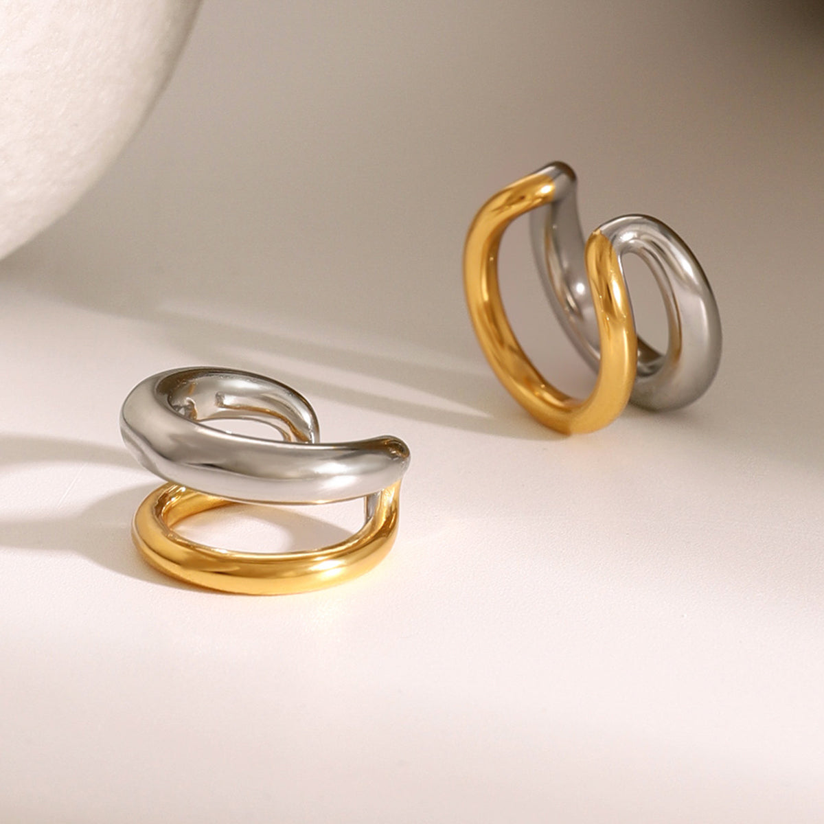 Fina Premium Earcuffs - 18K Gold Plated