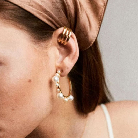 Lilo Premium Earcuffs - 18K Gold Plated