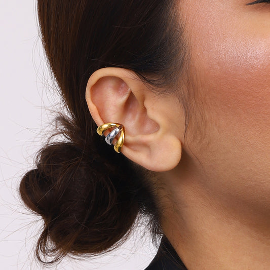 Roya Premium Earcuffs - 18K Gold Plated