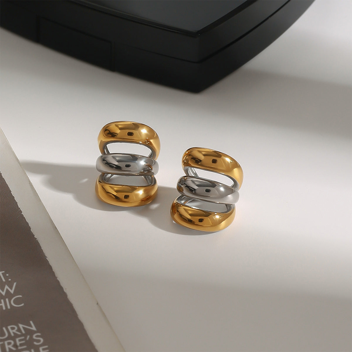 Roya Premium Earcuffs - 18K Gold Plated