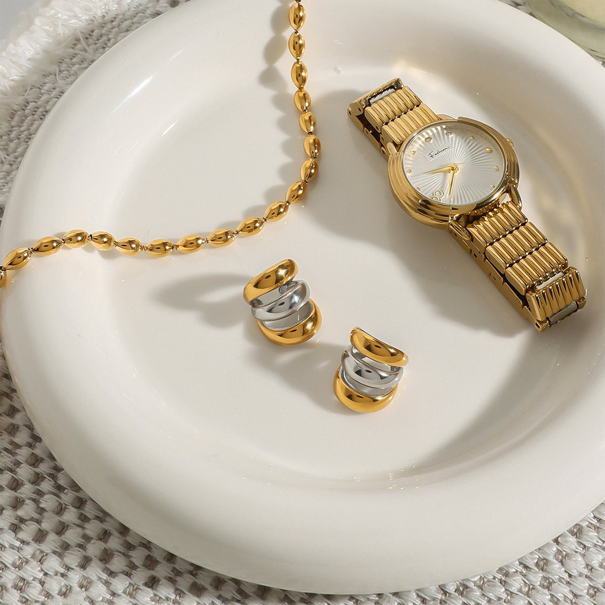 Roya Premium Earcuffs - 18K Gold Plated
