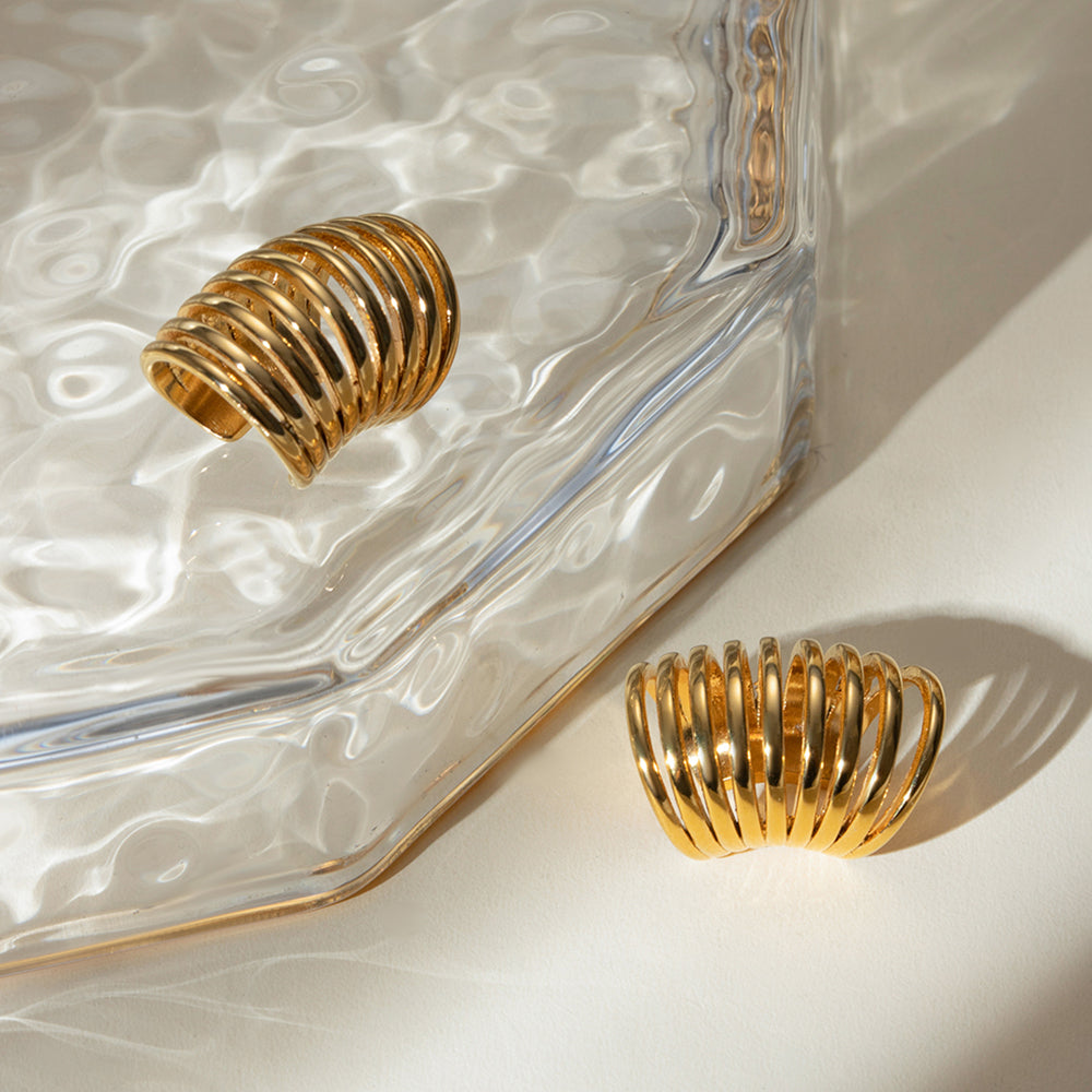 Vian Premium Earcuffs - 18K Gold Plated