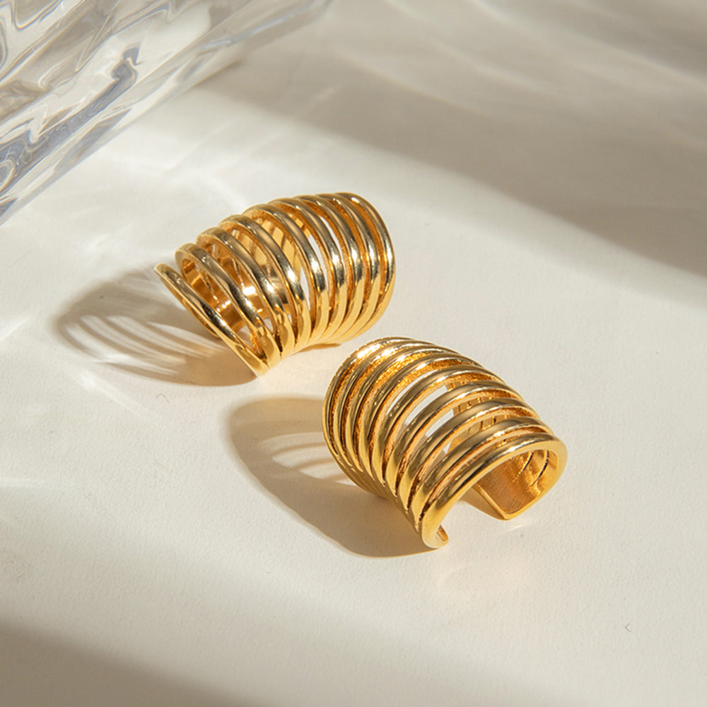 Vian Premium Earcuffs - 18K Gold Plated