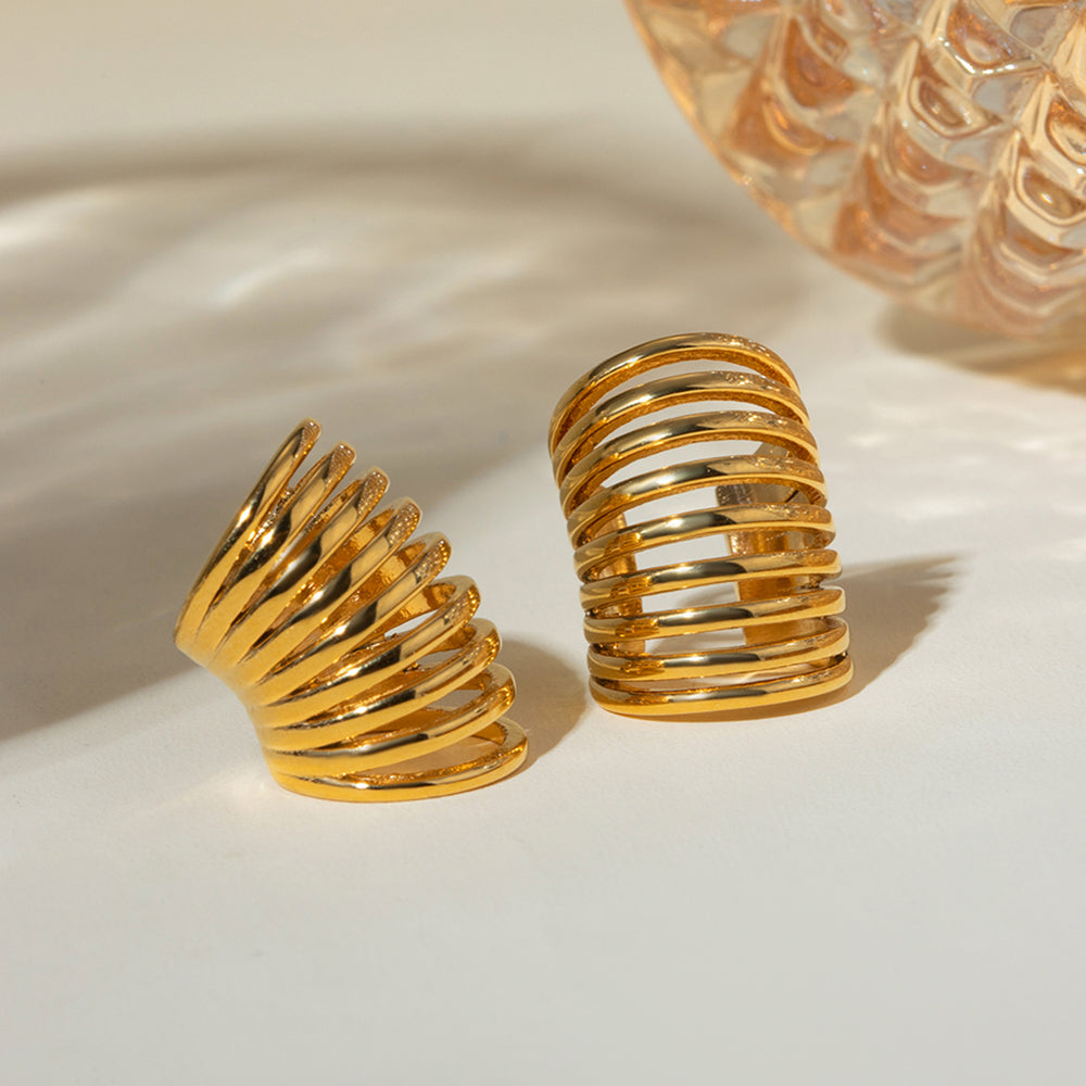 Vian Premium Earcuffs - 18K Gold Plated