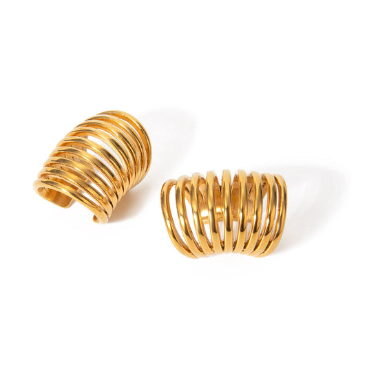 Vian Premium Earcuffs - 18K Gold Plated