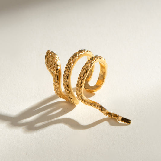Serpanti Premium Earcuffs - 18K Gold Plated