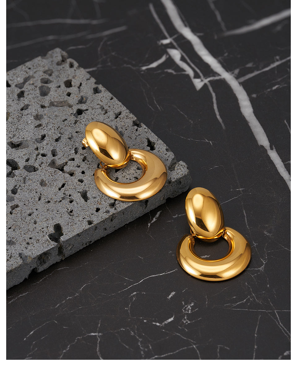 Liana Designer Premium Earrings - 18K Gold Plated