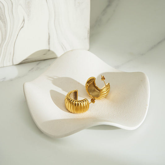 Sunflare Designer  Premium Earrings - 18K Gold Plated