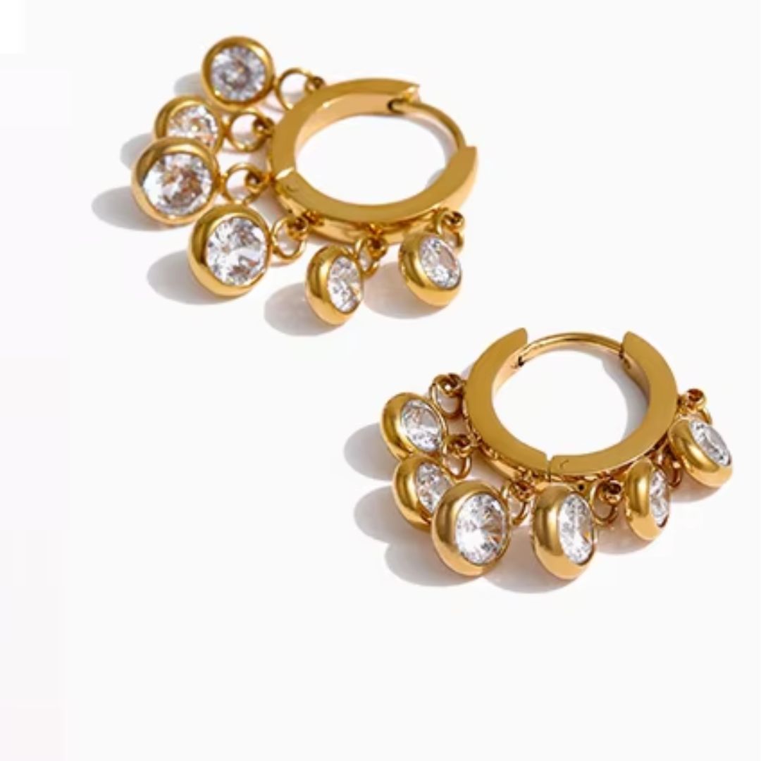 Candy Huggie Premium Earrings - 18K Gold Plated