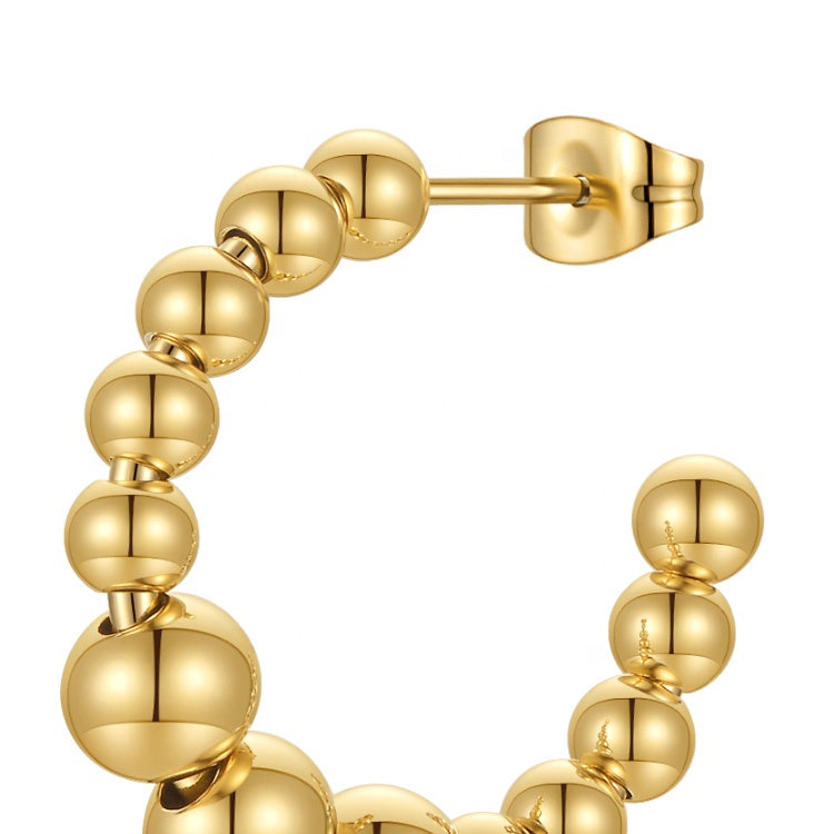Astrid Designer Premium Earrings - 18K Gold Plated