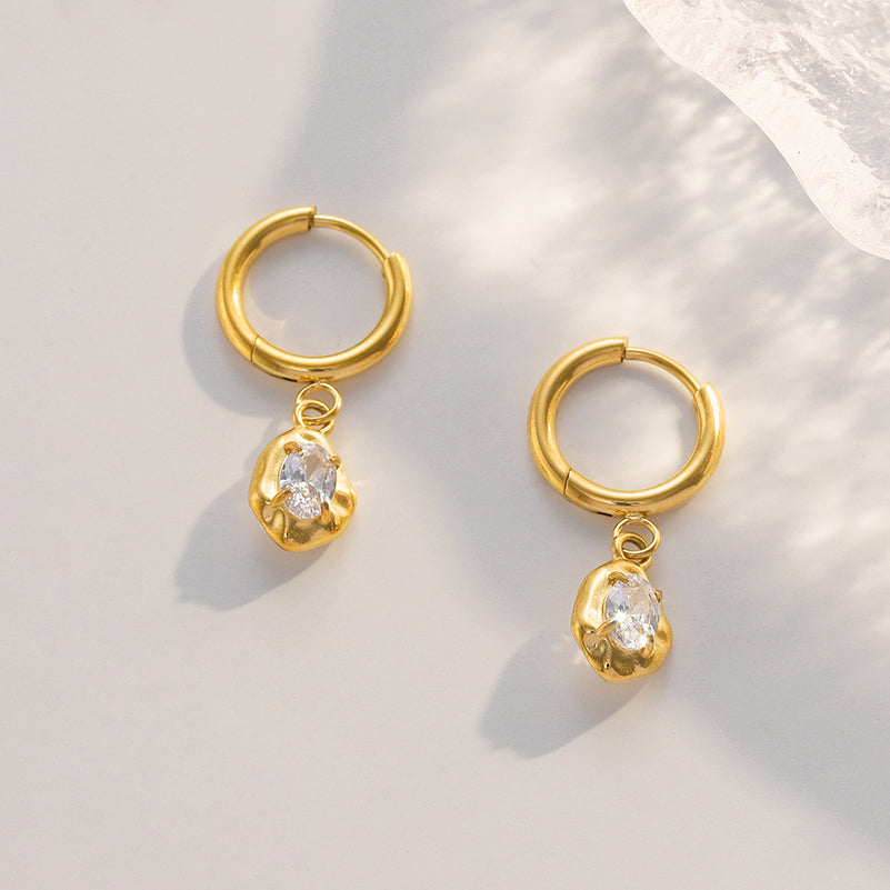 Yuna Zircon Premium Jewelry Set - 18K Gold Plated