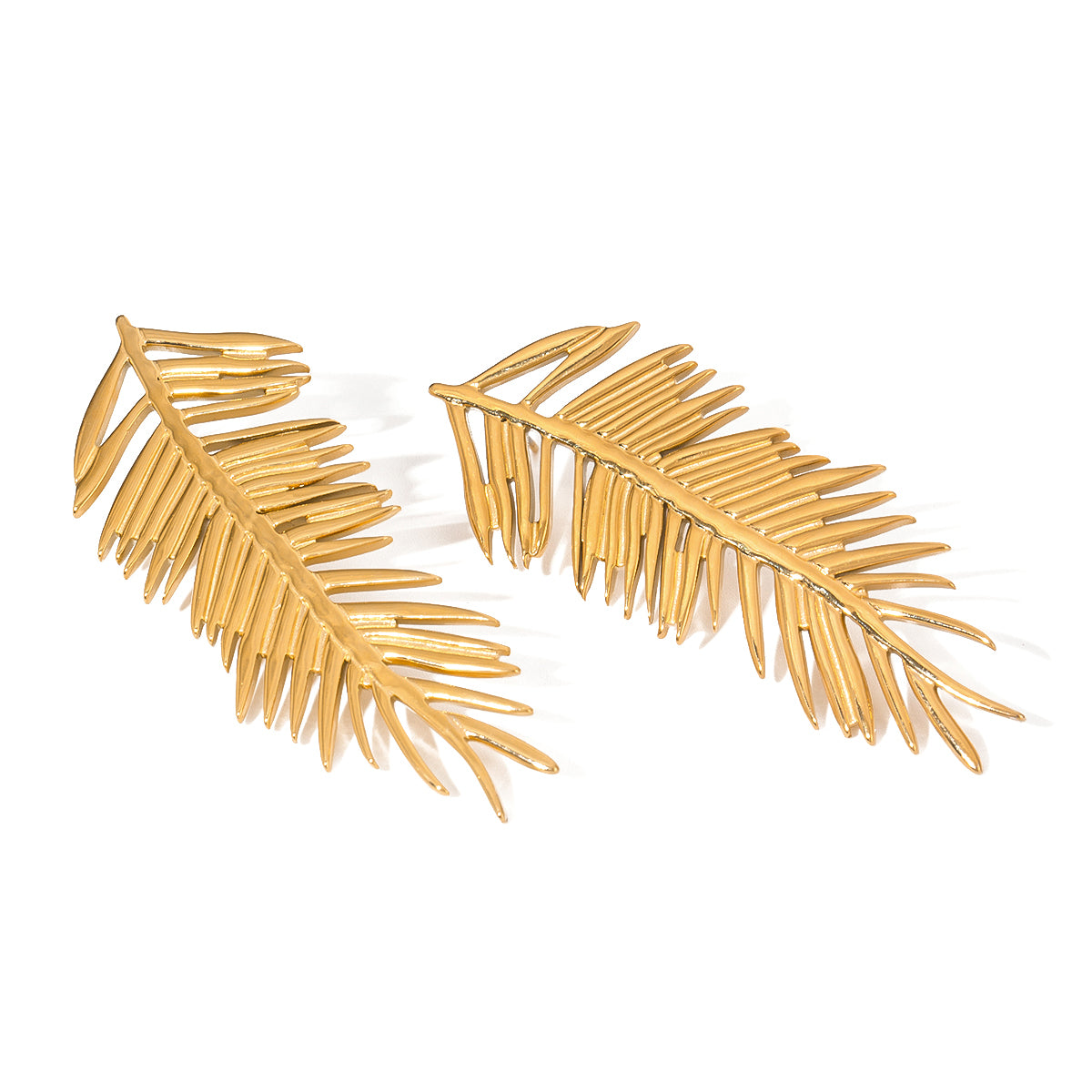 Palmi Statement Premium Earrings - 18K Gold Plated