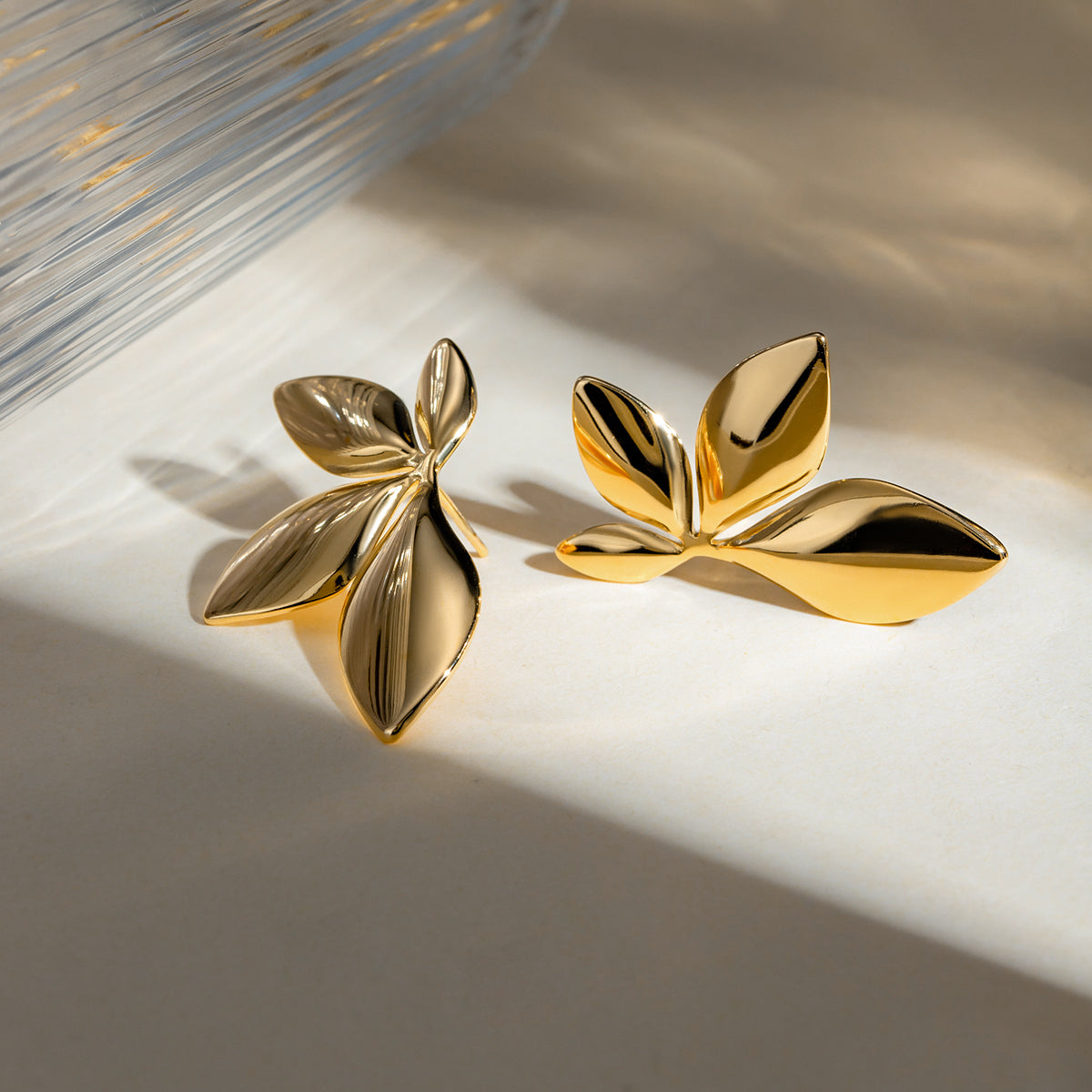 Bria Statement Premium Earrings - 18K Gold Plated
