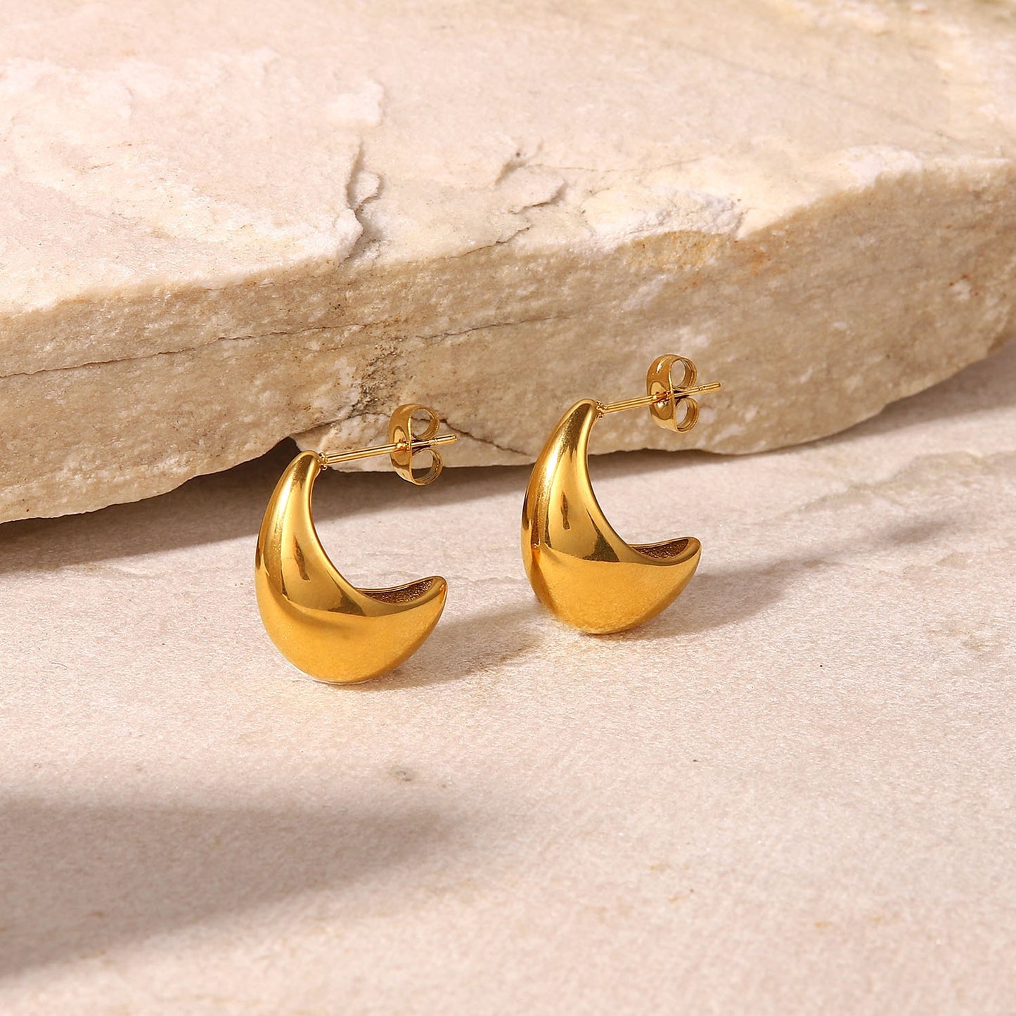 Rhea Premium Earrings - 18K Gold Plated