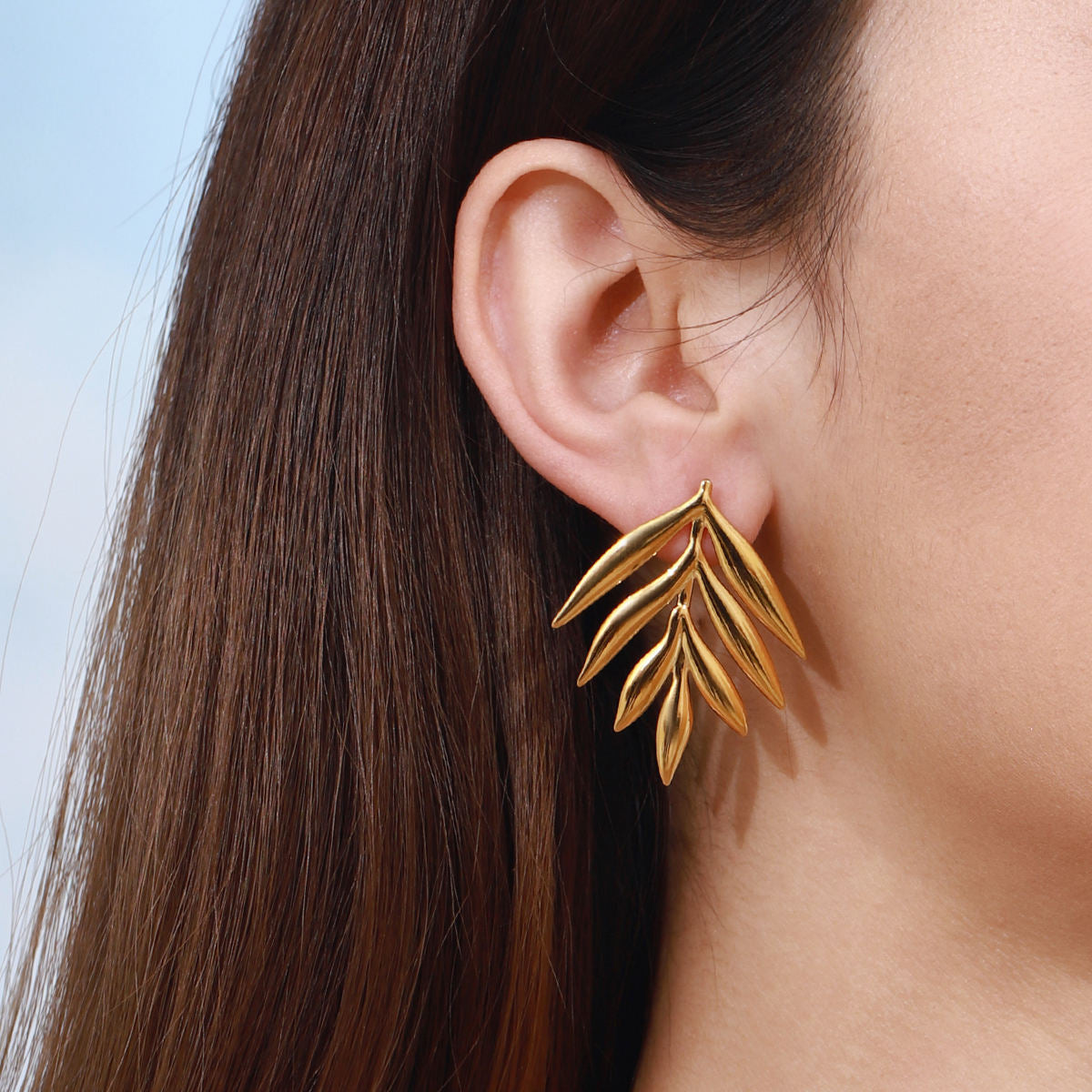 Mini Palmi Premium Earrings - 18K Gold Plated
