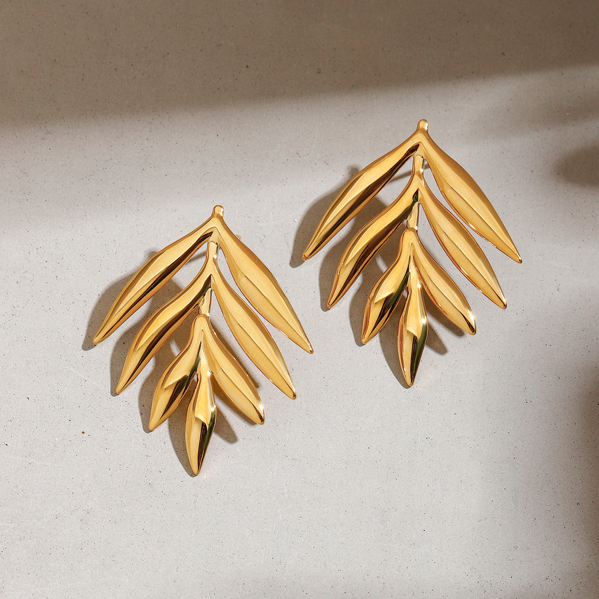 Mini Palmi Premium Earrings - 18K Gold Plated
